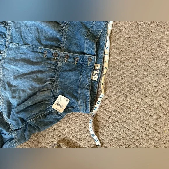 Free people Denim Maxi - Picture 8 of 11